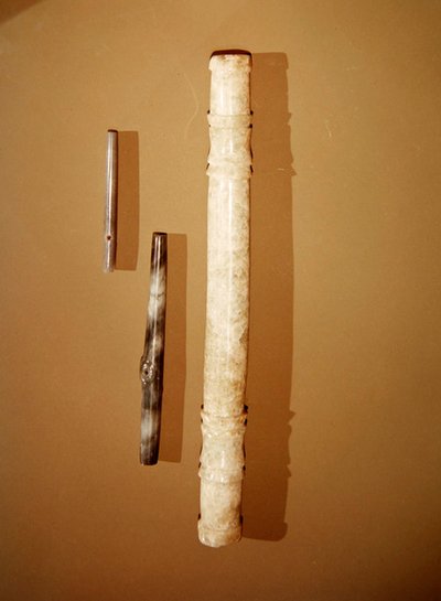 Staaf hangers, uit Guacimo, Linea Vieja gebied door Pre Columbian Pre Columbian